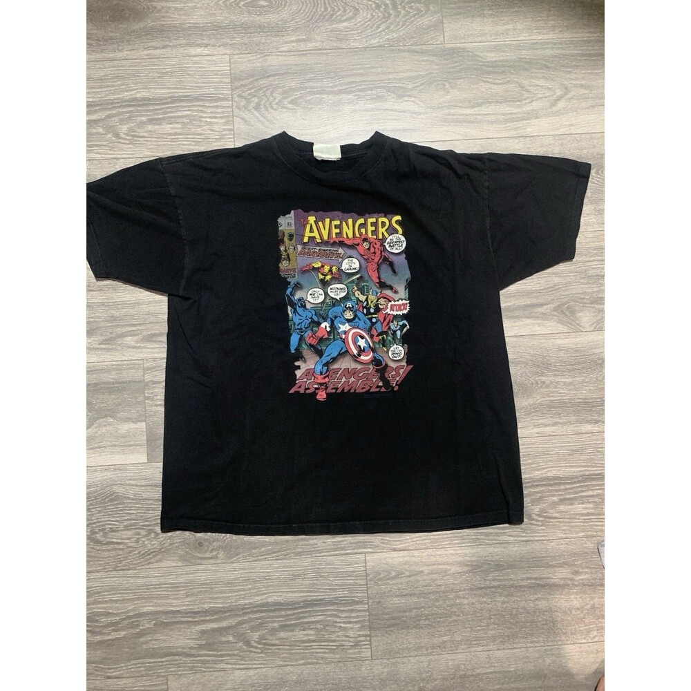 Vintage 1999 Universal Studio Avengers Promo 2XL T-Shirt